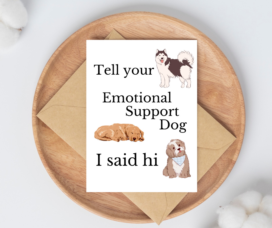 Everyday Occasions - Emotional Support Dog