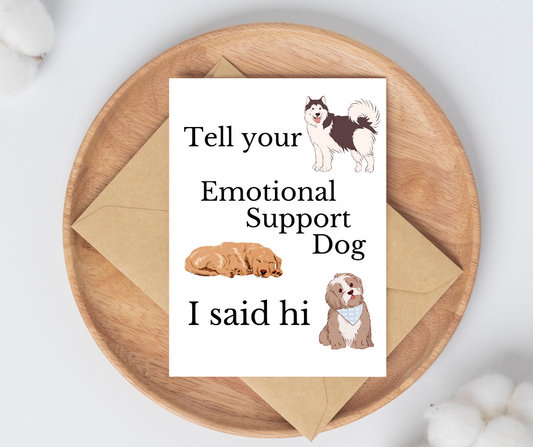 Everyday Occasions - Emotional Support Dog