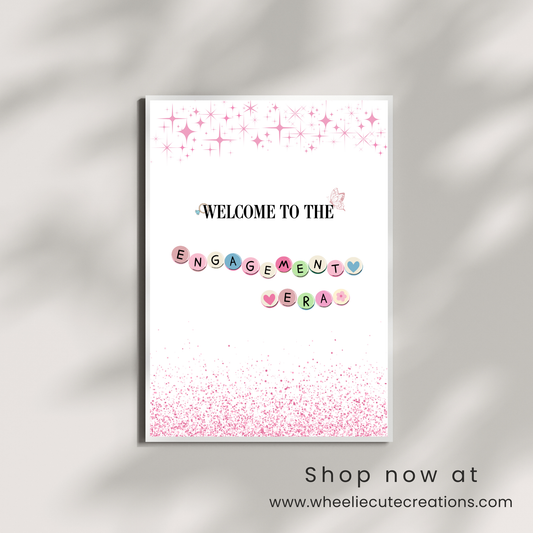 5x7 Print - Welcome to the Engagement Era