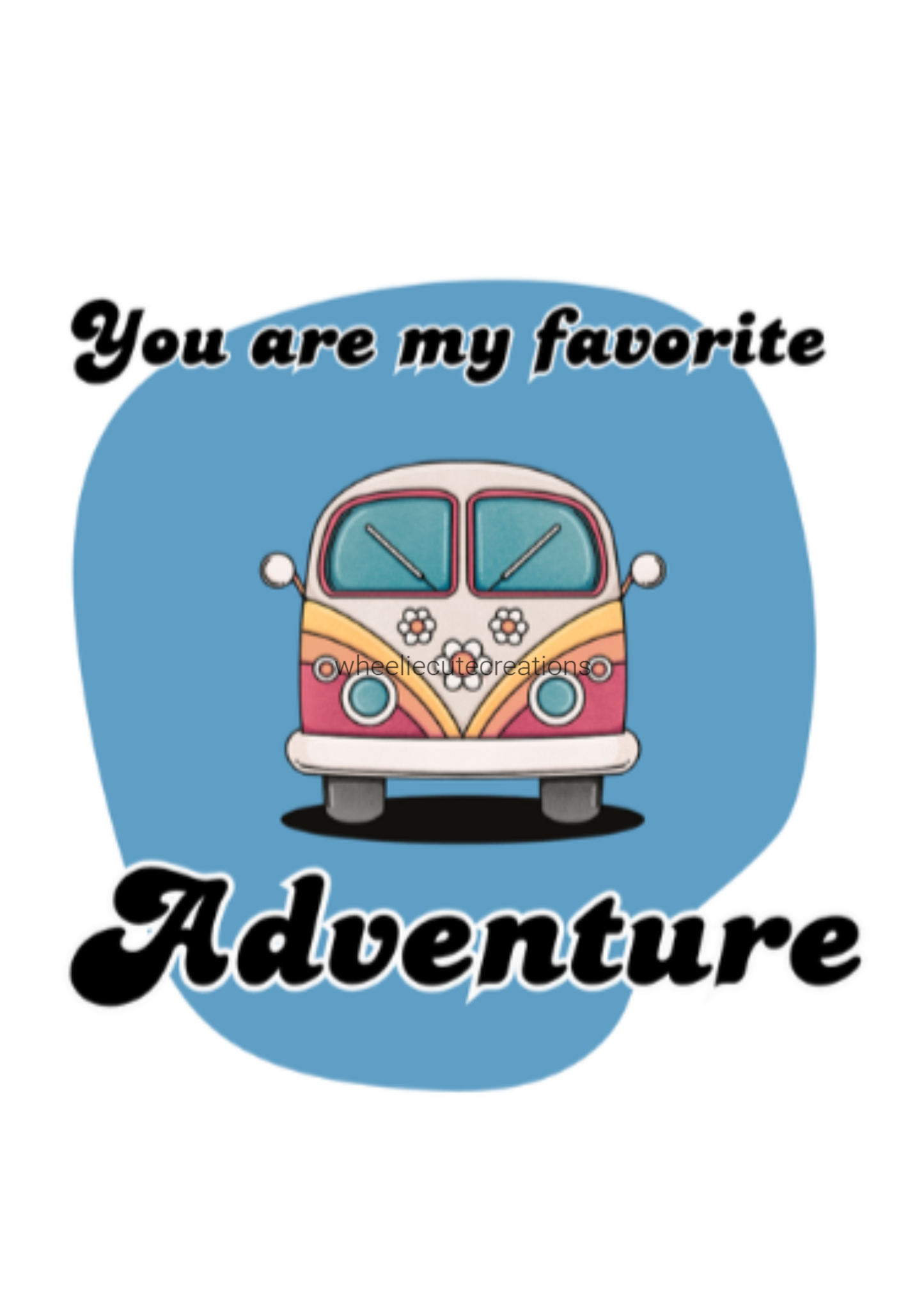 5x7 Print - Favorite Adventure