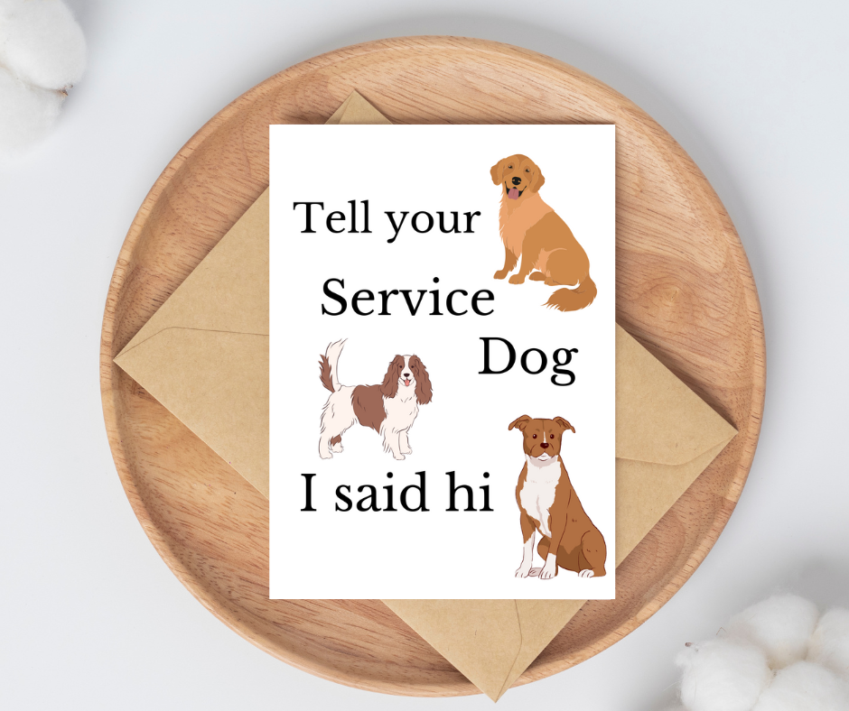 Everyday Occasions - Service Dog